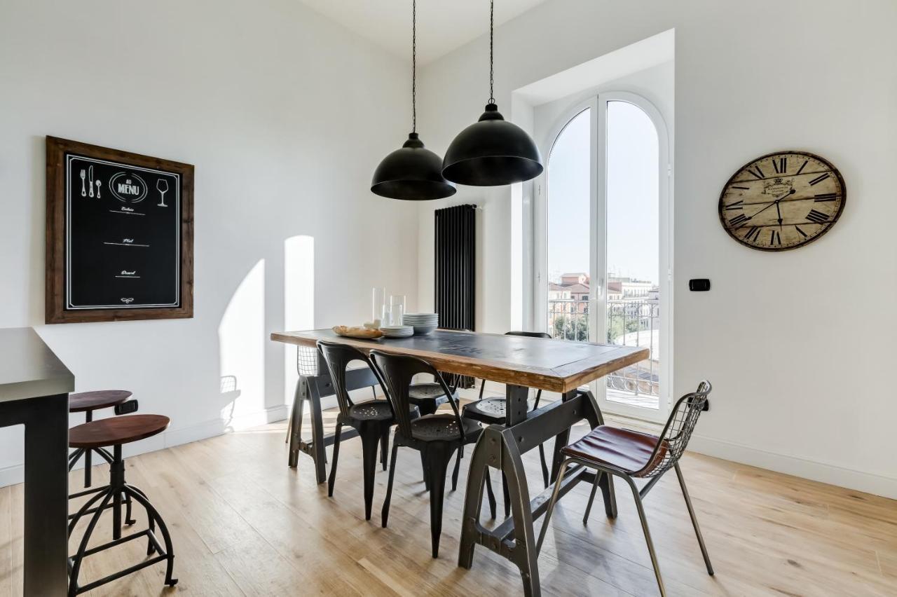 Bmga L Glam Industrial 3-Bed Apartment In Termini Roma Ngoại thất bức ảnh