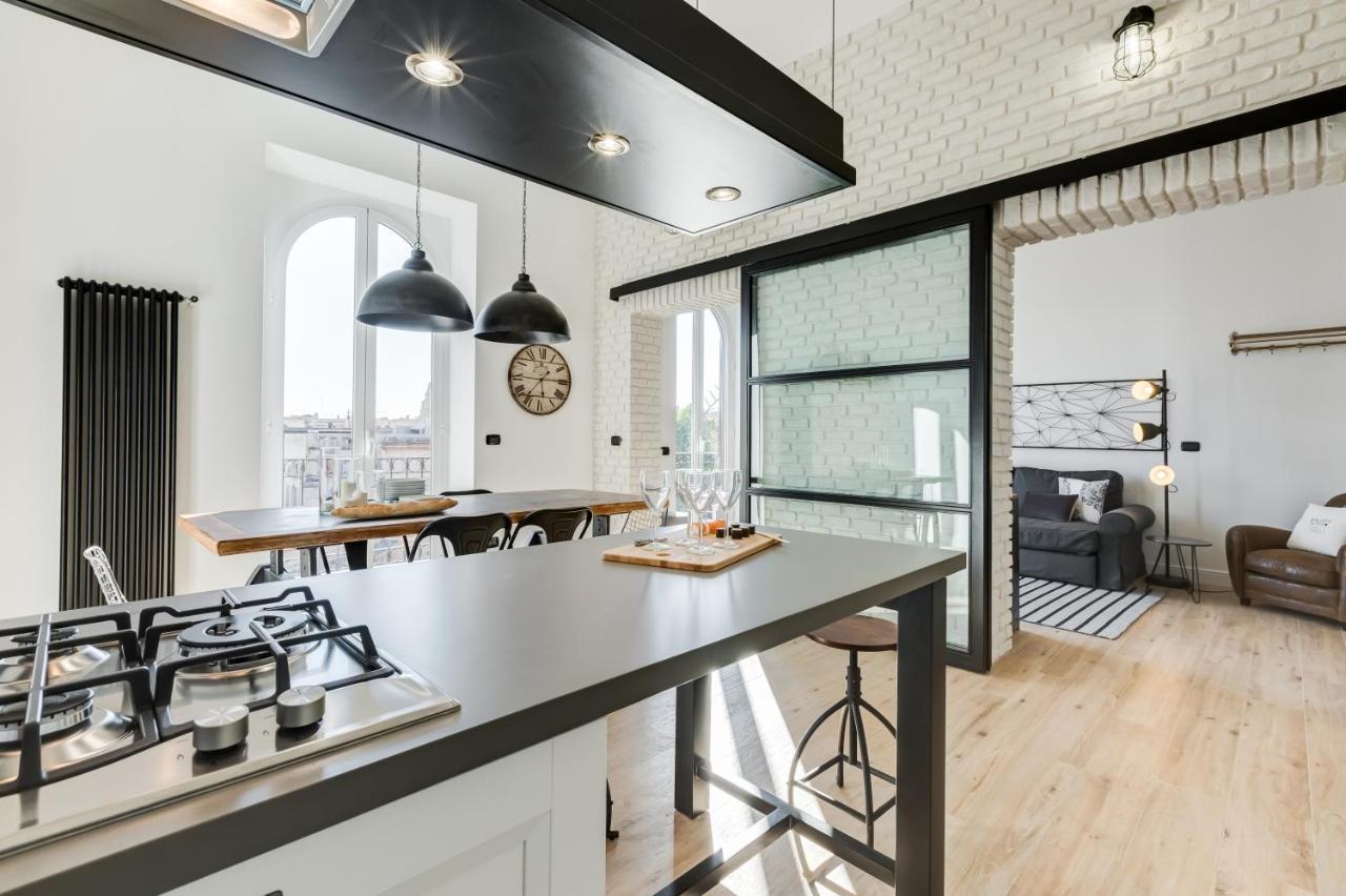 Bmga L Glam Industrial 3-Bed Apartment In Termini Roma Ngoại thất bức ảnh